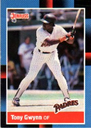 1988 Donruss Baseball Cards    164     Tony Gwynn